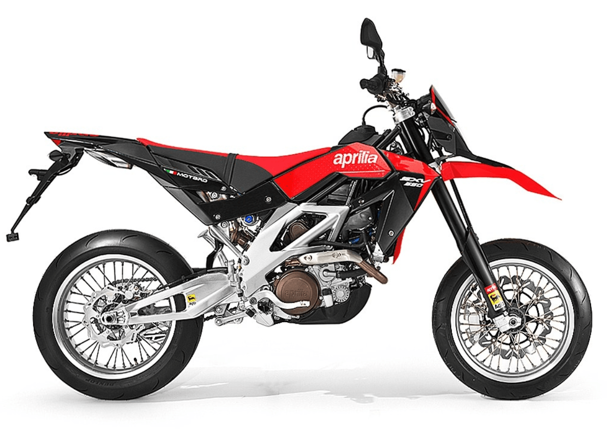 Aprilia SXV 550 side profile