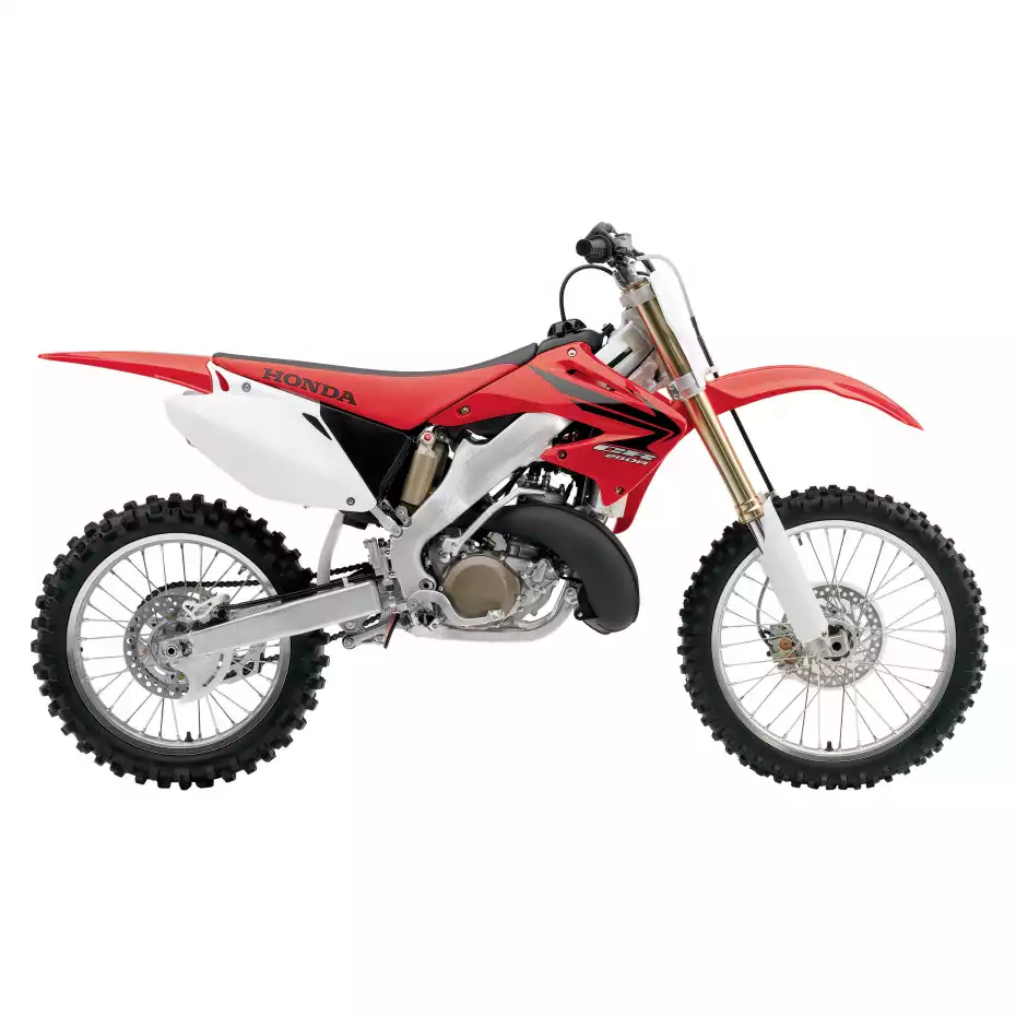 Honda CR250R side profile
