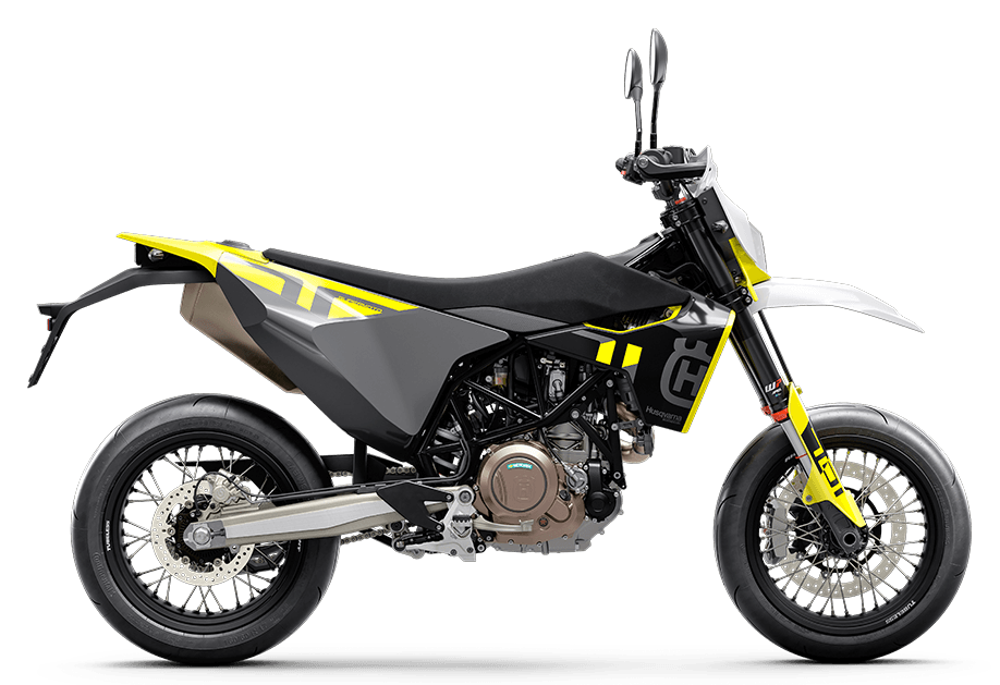Husqvarna 701 Supermoto side profile