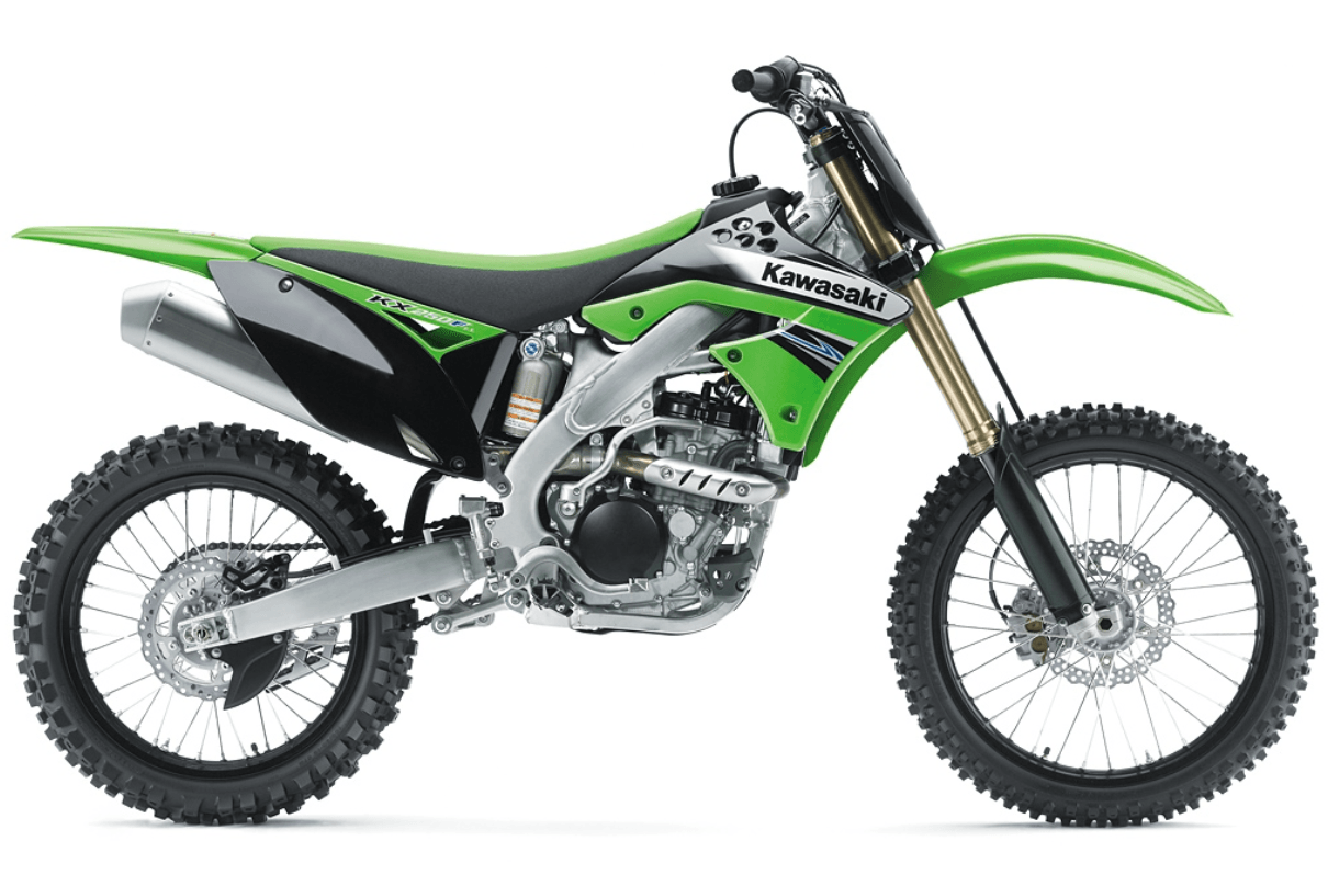 Kawasaki KX250F side profile
