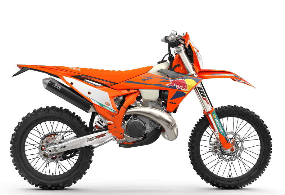 KTM 300 EXC side profile