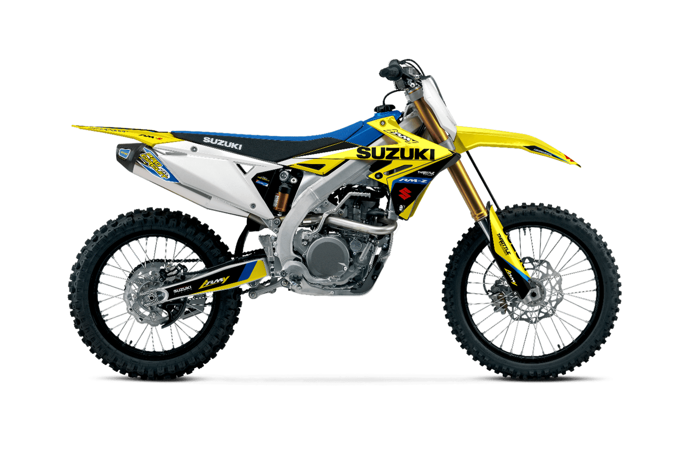 Suzuki RM-Z250 side profile
