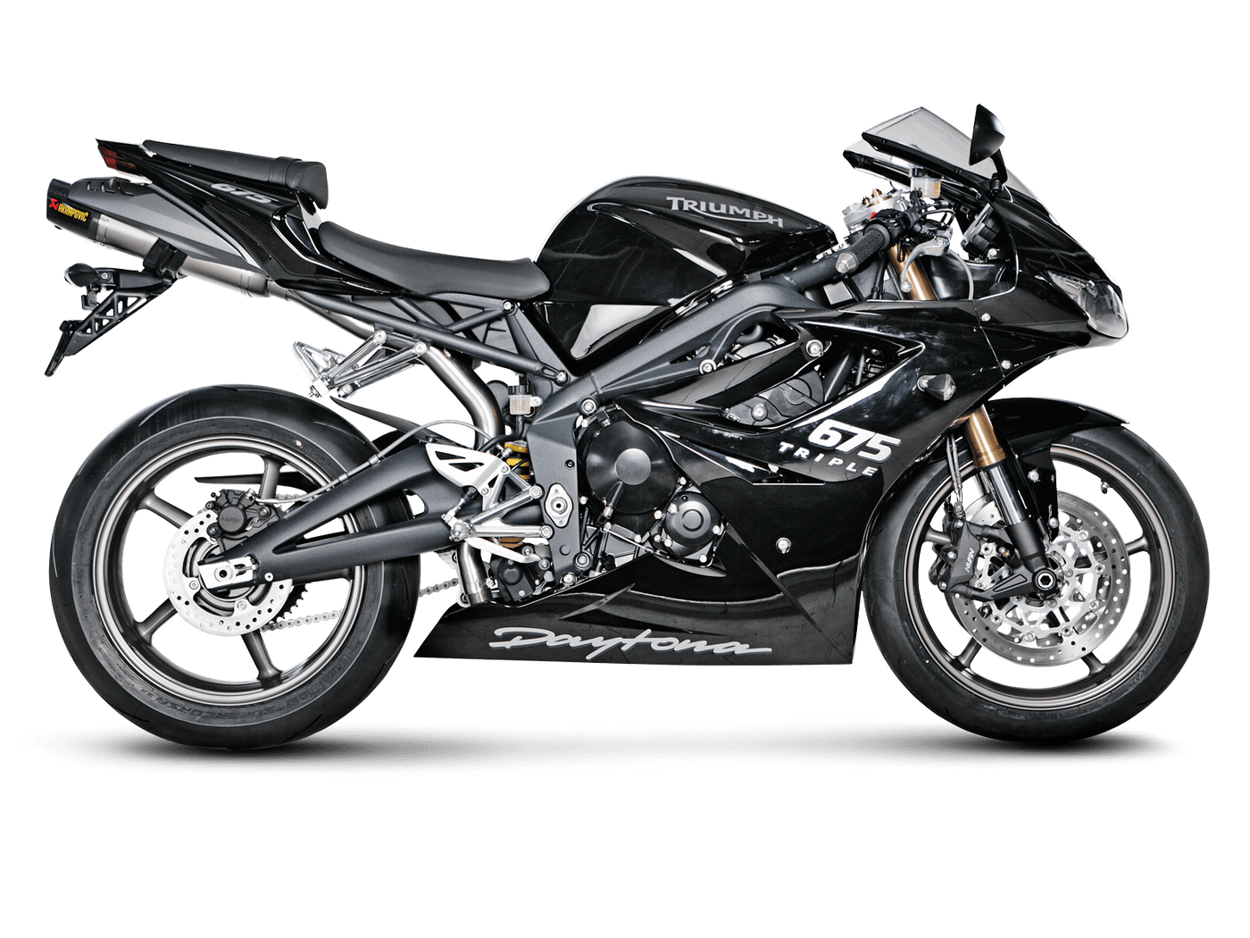 Triumph Daytona 675 side profile