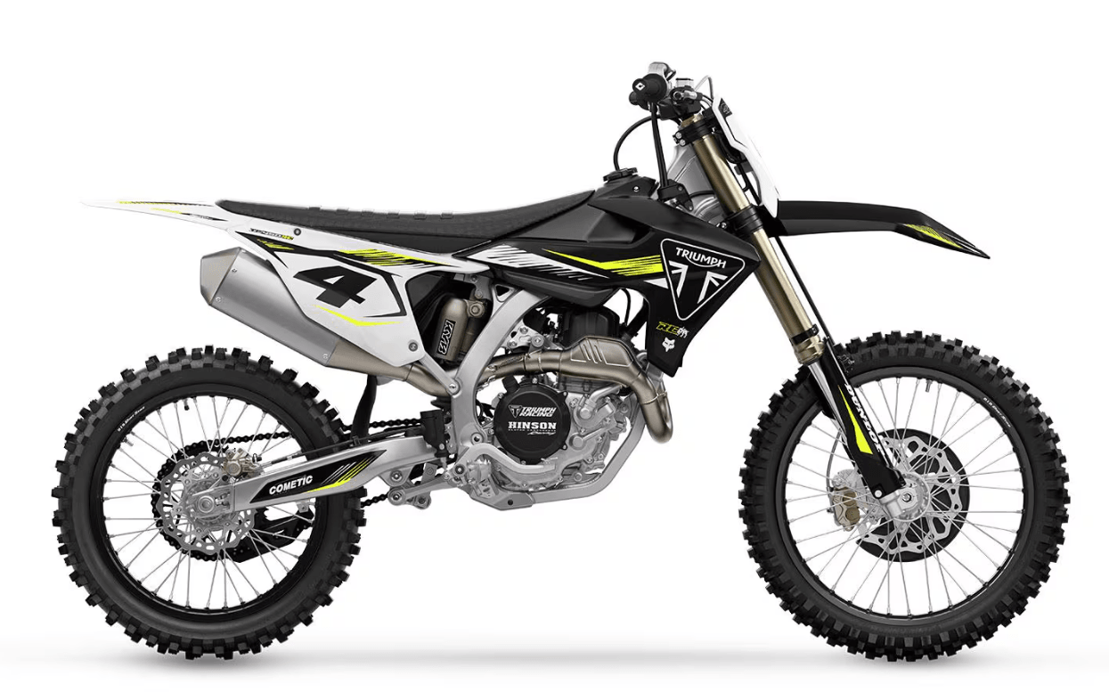 Triumph TF 250-X side profile