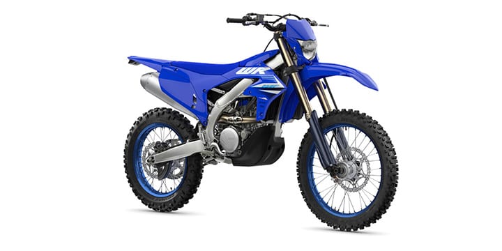 Yamaha WR250F side profile