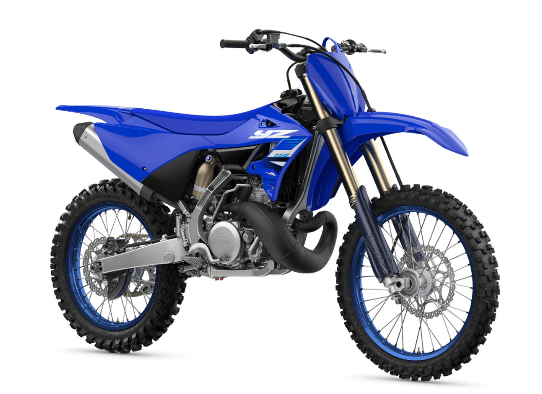 Yamaha YZ250 side profile