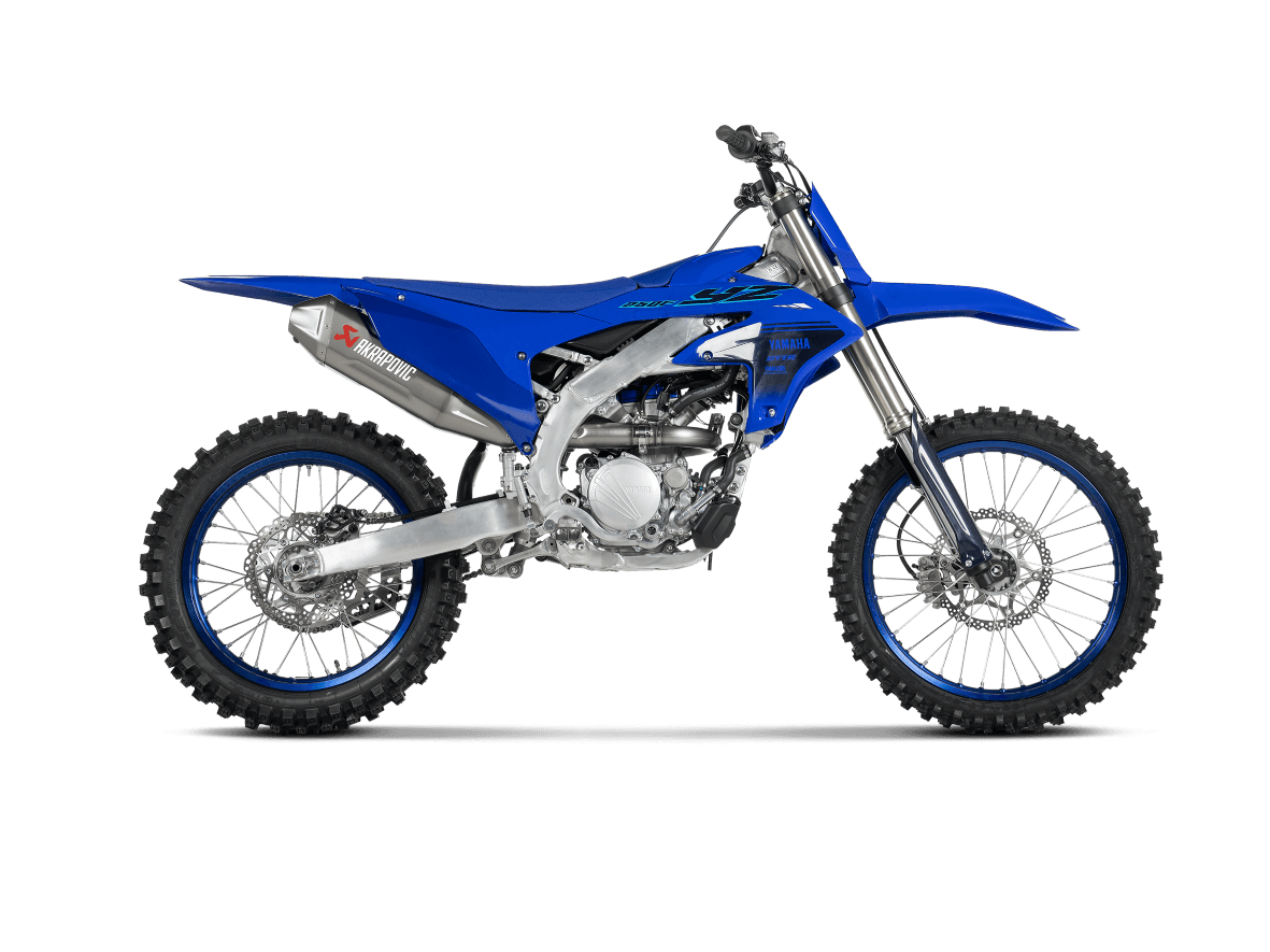 Yamaha YZ250F side profile