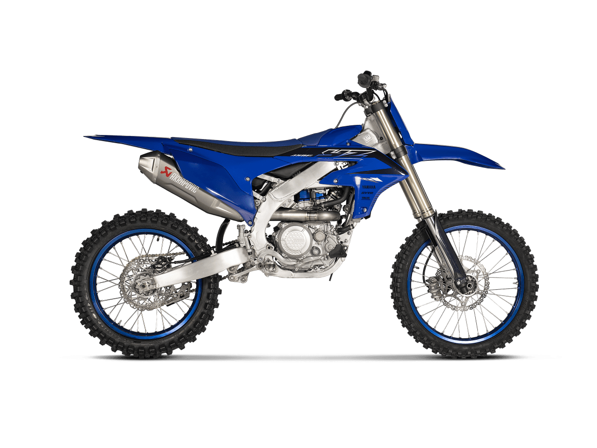 Yamaha YZ450F side profile