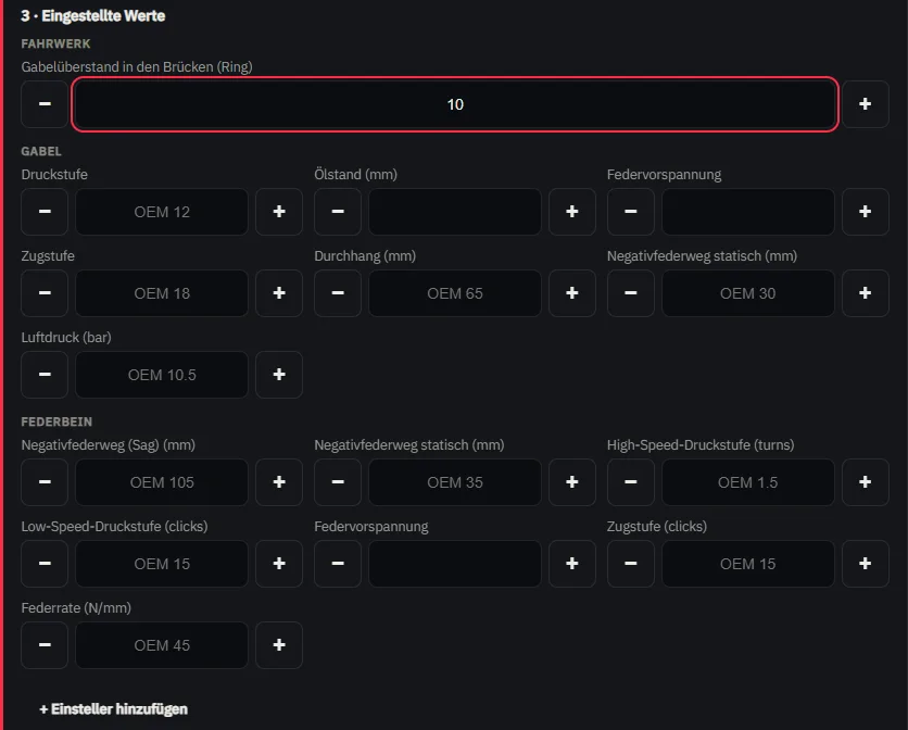 Setup-Wizard mit OEM-Geisterwerten
